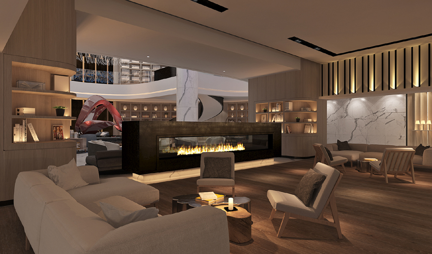 黃山麗朗度假村裝修設計圖