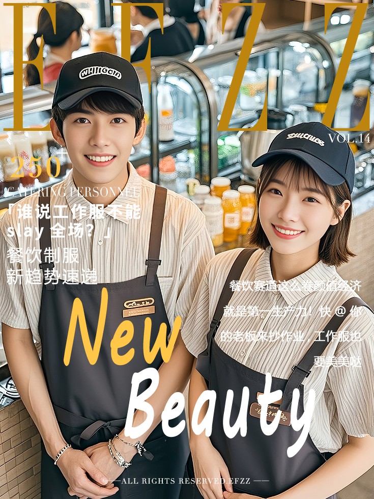2025-2026夏季餐飲工作服，奶茶工作服，咖啡工作服，蛋糕店工作服，功能美學(xué)指南