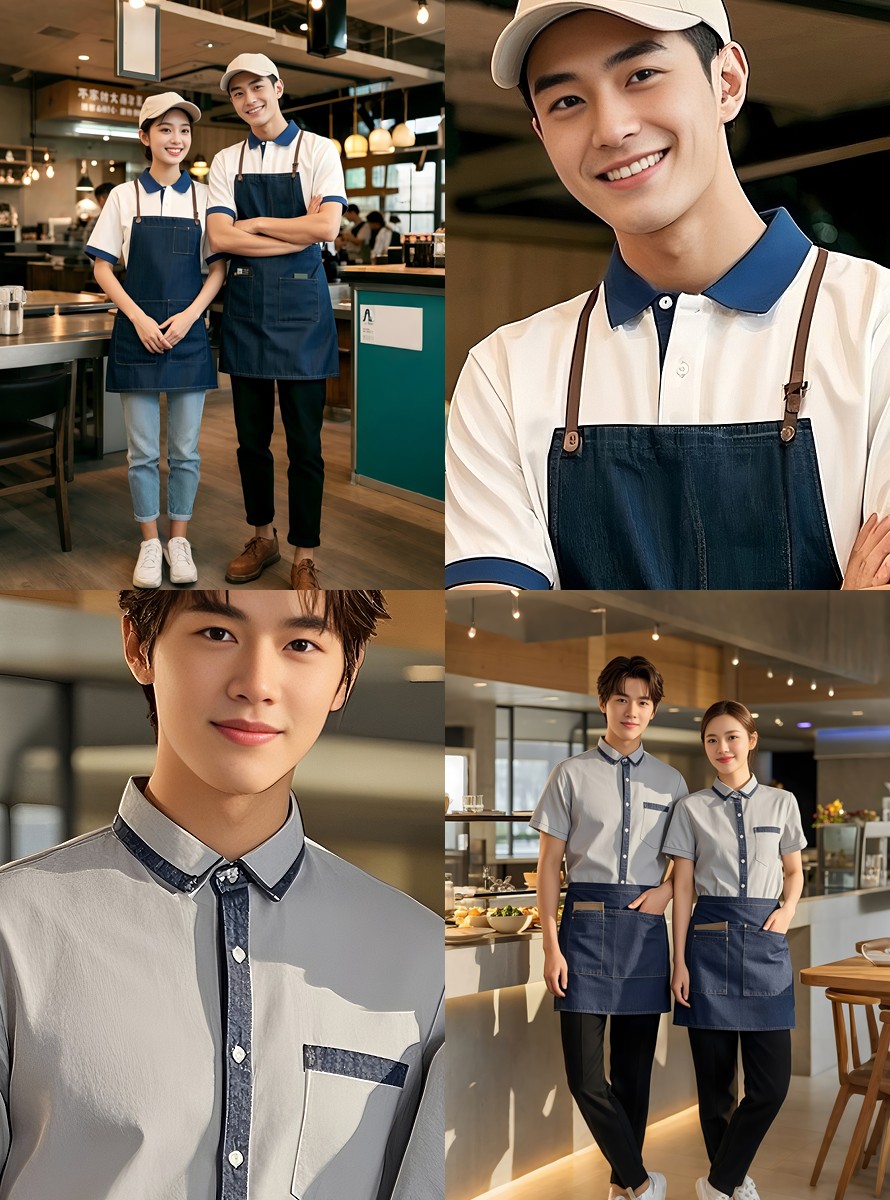 2025-2026夏季餐飲工作服，奶茶工作服，咖啡工作服，蛋糕店工作服，功能美學(xué)指南