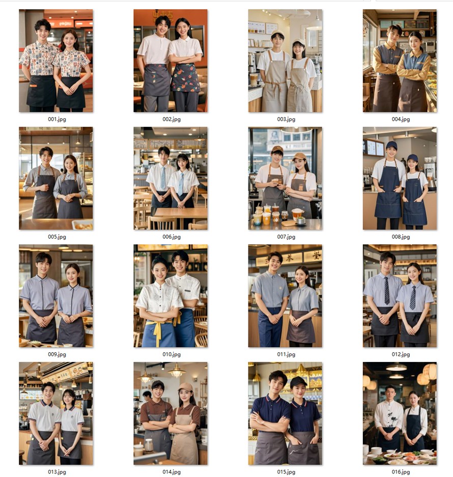 2025-2026夏季餐飲工作服，奶茶工作服，咖啡工作服，蛋糕店工作服，功能美學(xué)指南