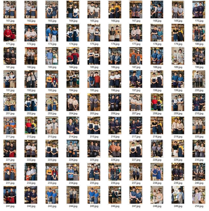 2025-2026夏季餐飲工作服，奶茶工作服，咖啡工作服，蛋糕店工作服，功能美學(xué)指南內(nèi)頁