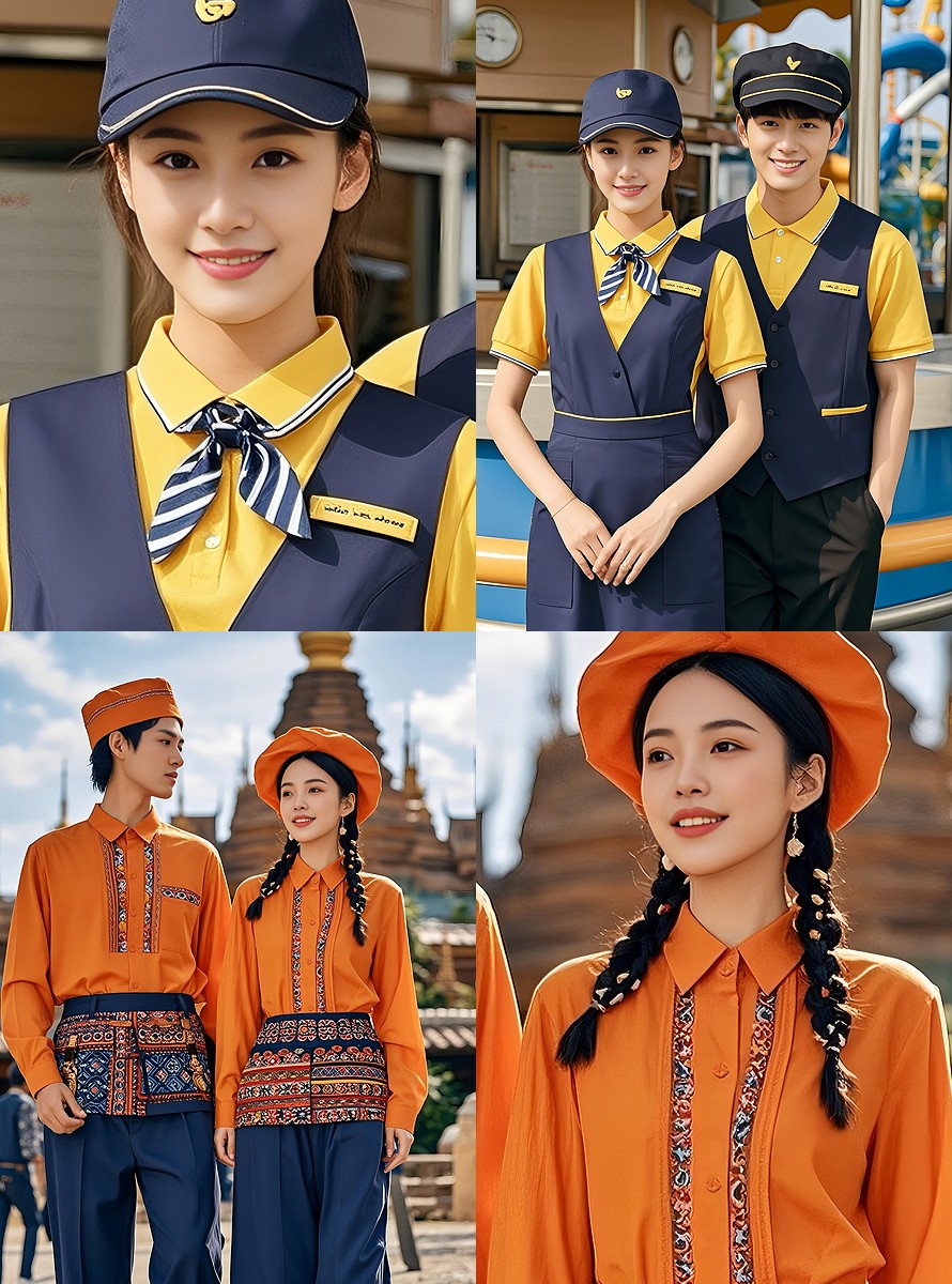 文旅產(chǎn)業(yè)工作服設(shè)計(jì)方案-主題樂園員工制服圖鑒
