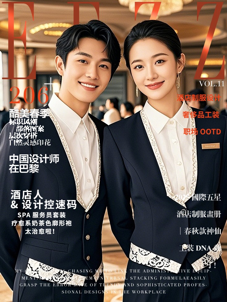 國(guó)際五星級(jí)酒店職業(yè)美學(xué)圖鑒VOL.11—春秋季制服款式趨勢(shì)圖書(shū)