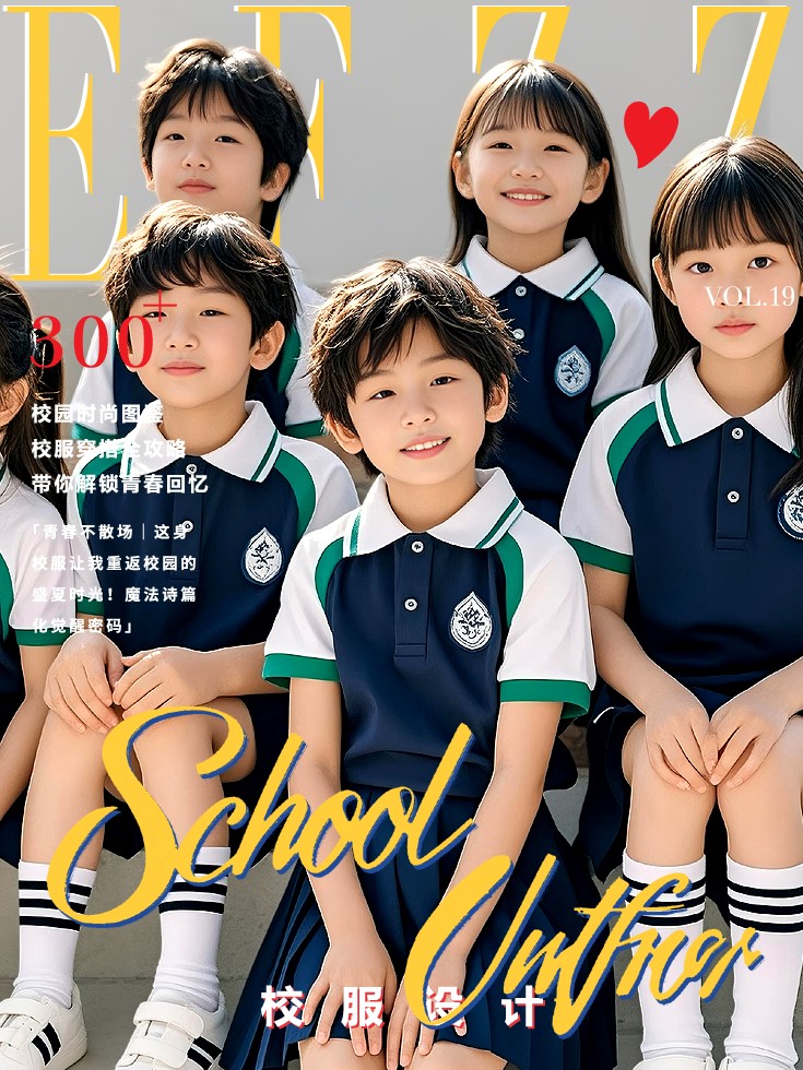 EFZZ國(guó)際校園時(shí)尚密碼:春夏校服新風(fēng)尚VOL.19圖鑒