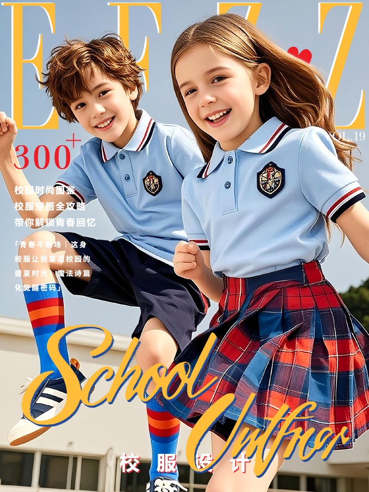 EFZZ國(guó)際校園時(shí)尚密碼:春夏校服新風(fēng)尚VOL.19圖鑒