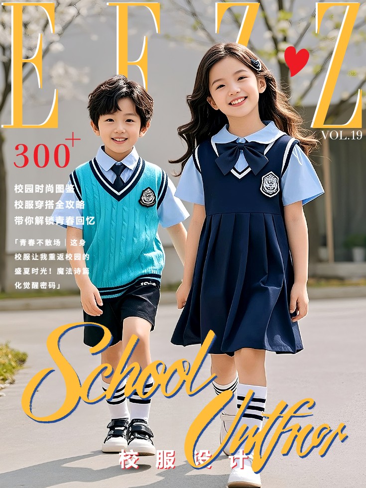 EFZZ國(guó)際校園時(shí)尚密碼:春夏校服新風(fēng)尚VOL.19圖鑒