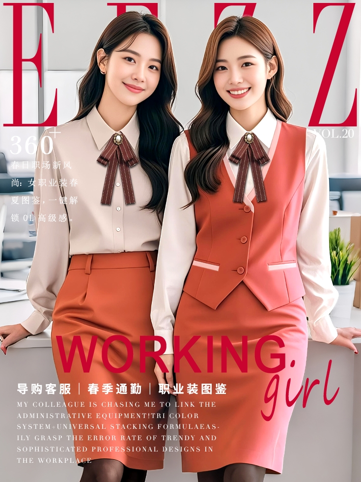 春日職場新風尚：360款女職業(yè)裝春夏圖鑒
