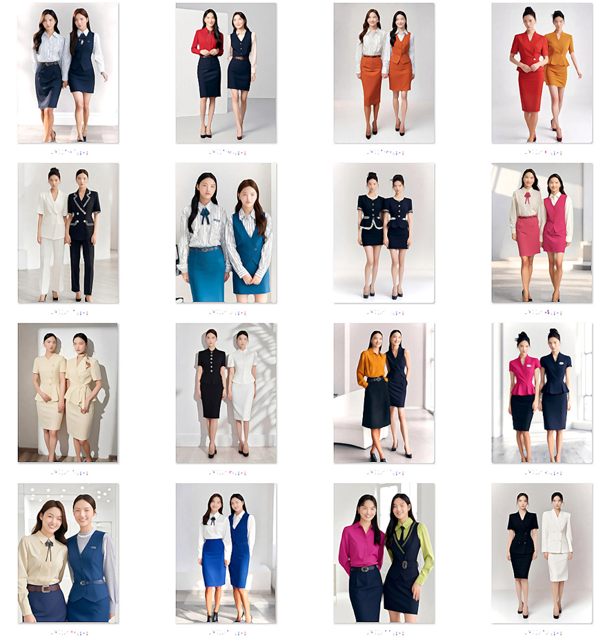 春日職場新風尚：360款女職業(yè)裝春夏圖鑒