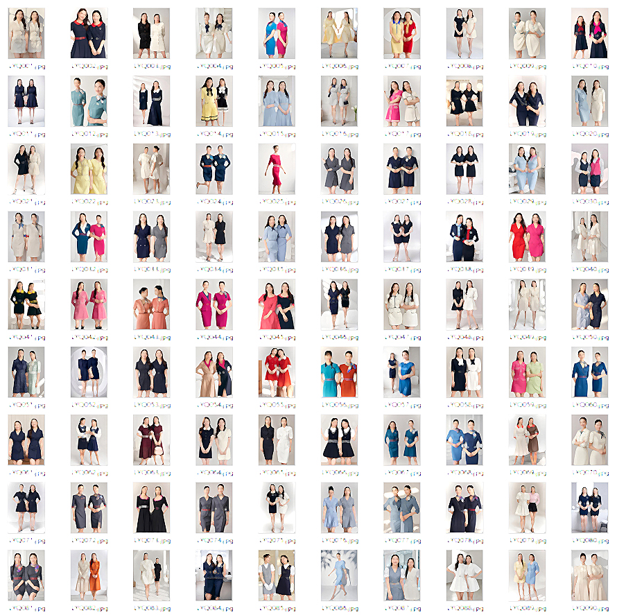 春日職場新風尚：360款女職業(yè)裝春夏圖鑒