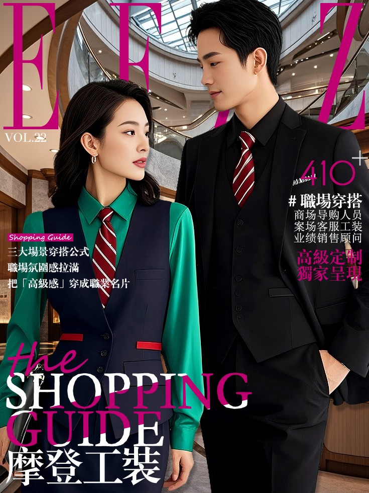 EFZZ時尚導(dǎo)購銷售職業(yè)套裝設(shè)計(jì)畫冊：職場穿搭全場景制服圖鑒