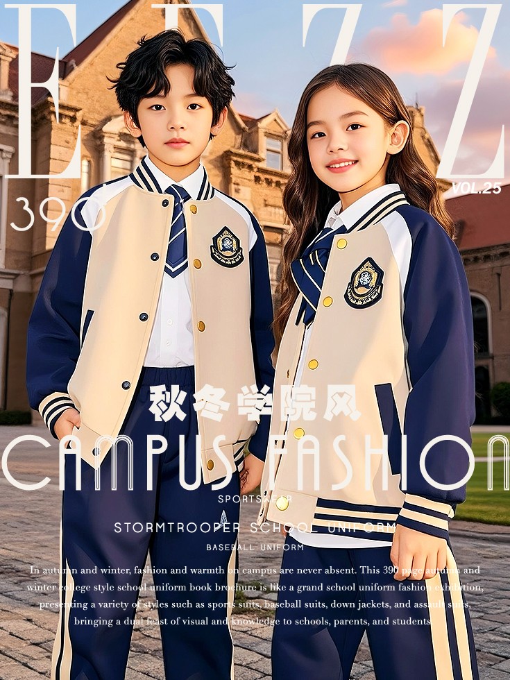 秋冬學院風校服典藏畫冊，秋冬校服設計，秋冬校服定制