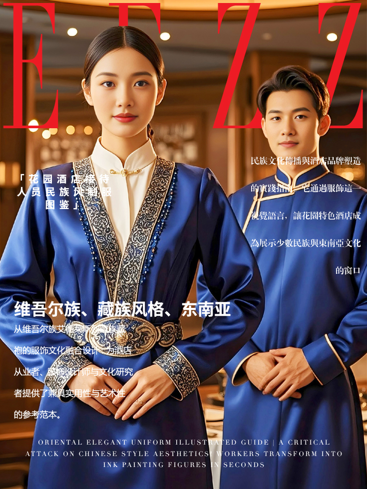 花園酒店接待人員民族風(fēng)制服——東南亞、維吾爾族、藏族風(fēng)格經(jīng)典圖鑒