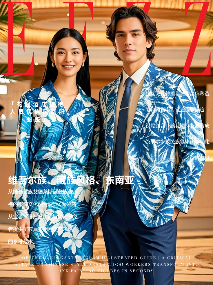 花園酒店接待人員民族風(fēng)制服——東南亞、維吾爾族、藏族風(fēng)格經(jīng)典圖鑒
