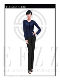 女時尚OL職業(yè)裝設計圖1094