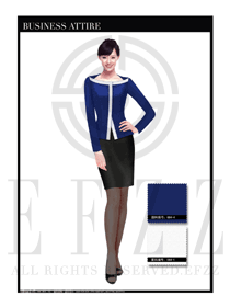 女時(shí)尚OL職業(yè)裝設(shè)計(jì)圖1111