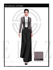 女時(shí)尚OL職業(yè)裝設(shè)計(jì)圖1115