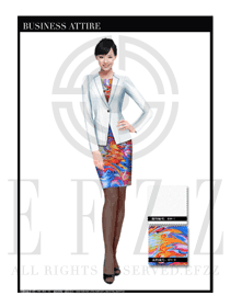 女時尚OL職業(yè)裝設(shè)計圖1127