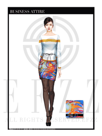 女時(shí)尚OL職業(yè)裝設(shè)計(jì)圖1129