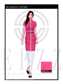 女時尚OL職業(yè)裝設(shè)計圖1145