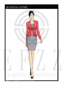 女時(shí)尚OL職業(yè)裝設(shè)計(jì)圖1222