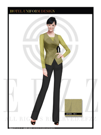 養(yǎng)生休閑會所服務(wù)生制服設(shè)計圖564