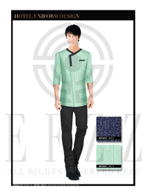 美容SPA會所服務(wù)生制服設(shè)計圖569