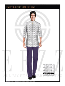 SPA會所服務(wù)生制服設(shè)計圖572