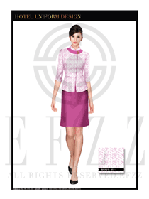 美容SPA會所服務生制服設計圖580