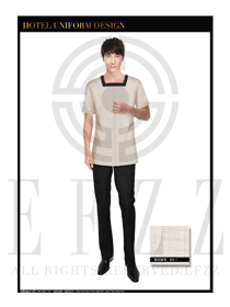 美容SPA會(huì)所服務(wù)生制服設(shè)計(jì)圖588