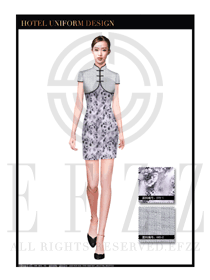 美容SPA會所服務(wù)生制服設(shè)計圖592
