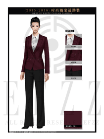 女時(shí)尚OL職業(yè)裝設(shè)計(jì)圖1272