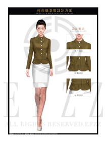 新款原創(chuàng)女秋冬職業(yè)裝套裙款服裝款式圖1462