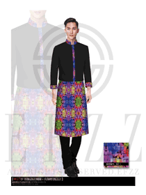 時(shí)尚長袖男款廚師服款式設(shè)計(jì)圖275