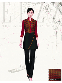 新款長袖女款酒店民族特色服裝款式圖182