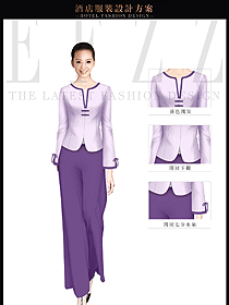 泰式風(fēng)格水療SPA會所咨客迎賓服裝款式圖430