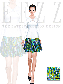 原創(chuàng)制服設(shè)計(jì)女款會(huì)所服務(wù)生服裝款式圖473