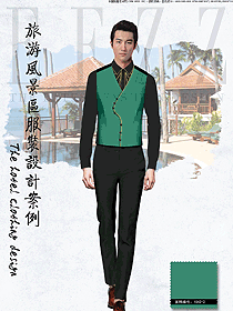 時(shí)尚長(zhǎng)袖男款西餐服務(wù)員服裝款式圖1316