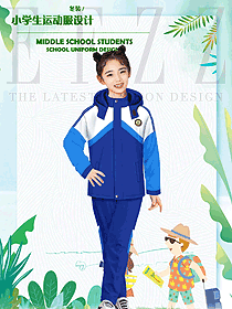 原創(chuàng)制服設(shè)計(jì)藍(lán)色女款學(xué)生服校服款式圖107