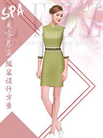 時尚連衣裙款會所服務(wù)生制服設(shè)計圖670