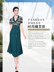 新款女職業(yè)裝夏裝制服設計圖857