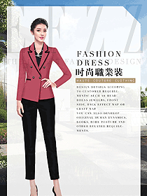 原創(chuàng)制服設(shè)計女秋冬職業(yè)裝制服設(shè)計圖1783