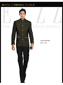 酒店行李生制服設(shè)計圖775