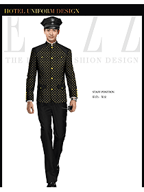 酒店行李生制服設(shè)計圖781