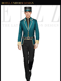 酒店門童行李生制服設(shè)計(jì)830