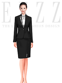 前廳大堂服務(wù)生制服254