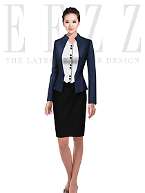 酒店前廳總臺(tái)制服327