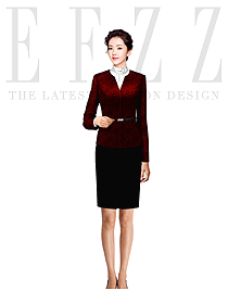 酒店前廳總臺制服339