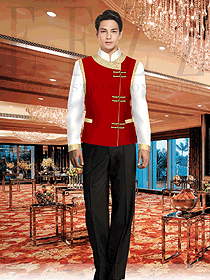 酒店中餐服務(wù)員制服948