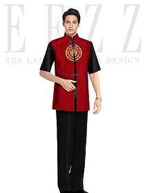 中餐服務(wù)員制服378