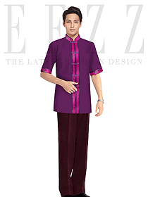 中餐服務(wù)員制服386